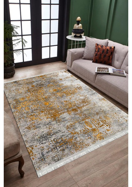 Eskitme Desenli Halı Kaymaz Taban Kilim Yıkanabilir Yolluk Dot Tabanlı Salon Halısı 4156A fiyatları
