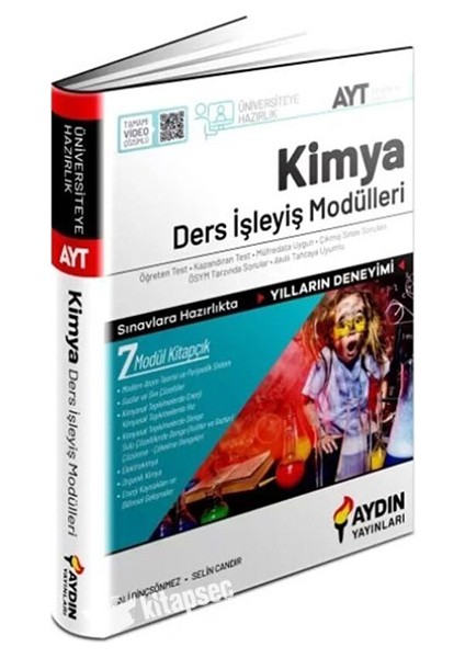 Üniversiteye Hazırlık Ayt Kimya Ders Işleyiş Modülleri