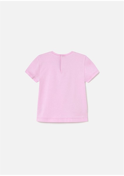 Kız Bebek Basic Tişört Pudra 105 fiyatları