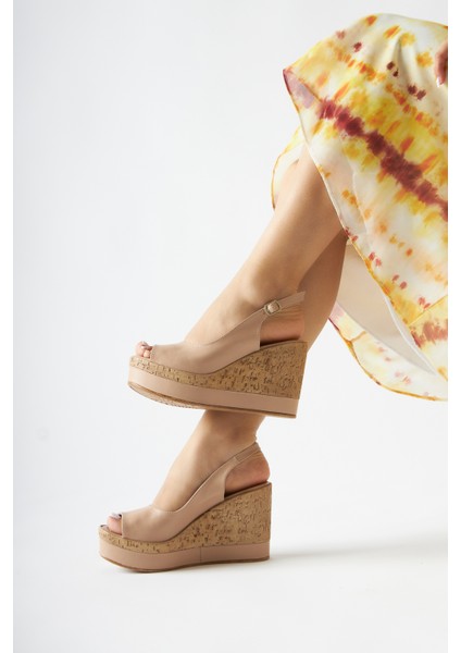 Jenny Nud Dolgu Topuklu Kadın Ayakkabı modelleri