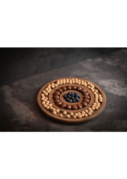 28 cm Ahşap Sunumluk Doğal Malzeme ile Şık ve Kullanışlı Sunumlar İçin