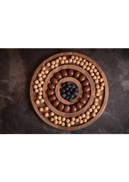 28 cm Ahşap Sunumluk Doğal Malzeme ile Şık ve Kullanışlı Sunumlar İçin fırsatları