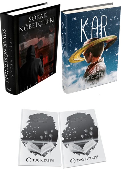 Kar Ciltli ve Sokak Nöbetçileri 1 Ciltli Aslı Arslan 2li Set + Hediyeli