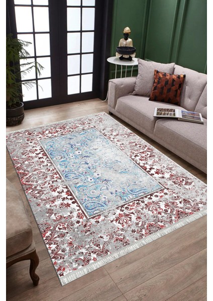 Otantik Halı Kaymaz Taban Kilim Yıkanabilir Yolluk Dot Tabanlı Salon Halısı 4210A fiyatları