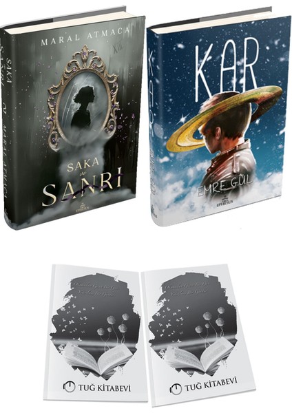 Kar Ciltli ve Saka ve Sanrı 2 Ciltli Maral Atmaca 2li Set + Hediyeli