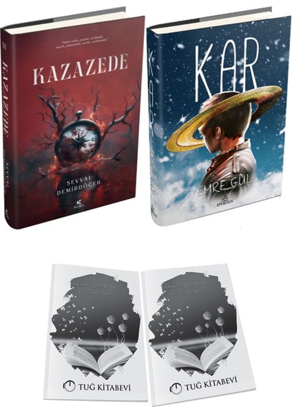 Kar Ciltli ve Kazazede 3 Ciltli Şevval Demirdöğer 2li Set + Hediyeli