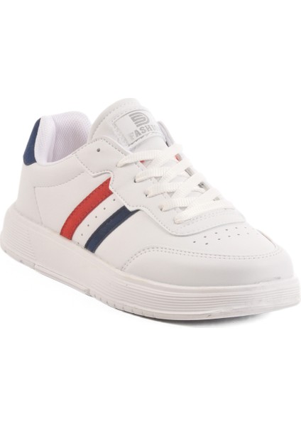 Fashion Beyaz-Kırmızı Kadın Spor Ayakkabı 163 G