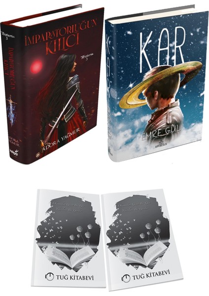 Kar Ciltli ve Imparatorluğun Kılıcı Ciltli Adora Yağmur 2li Set + Hediyeli