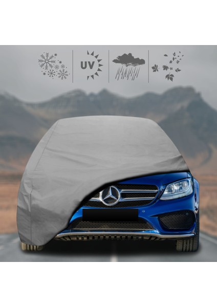 Mercedes Benz C T Model S206 Oto Branda Su Geçirmez Miflonlu Araba Brandası Klipsli Araba Çadırı