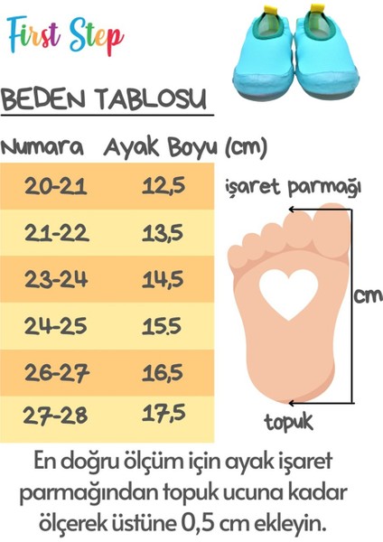 Mint Çocuk Kaydırmaz Taban Deniz Ayakkabısı indirimleri