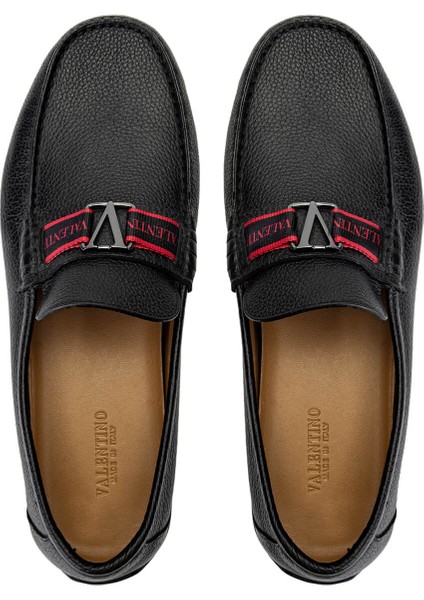 Valentıno Erkek Hakiki Deri Siyah Loafer Ayakkabı 667 2088 Erk Ayk Y23 Black indirimleri
