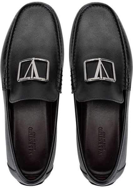 Valentıno Erkek Hakiki Deri Siyah Loafer Ayakkabı 667 2081 Erk Ayk Y23 Black indirimleri