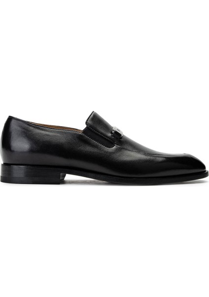 Valentıno Erkek Hakiki Deri Siyah Loafer Ayakkabı 667 19158 Erk Ayk Y23 Black