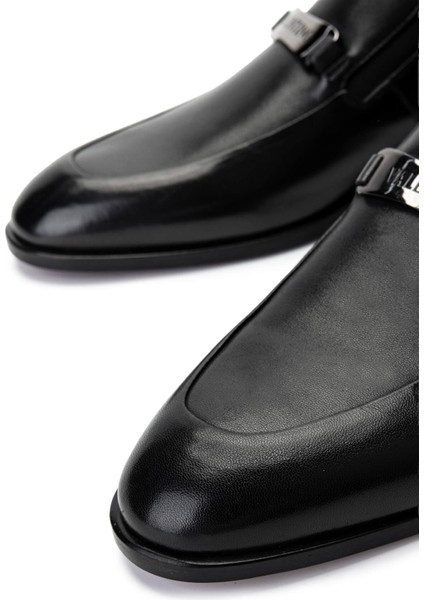 Valentıno Erkek Hakiki Deri Siyah Loafer Ayakkabı 667 19158 Erk Ayk Y23 Black fırsatları