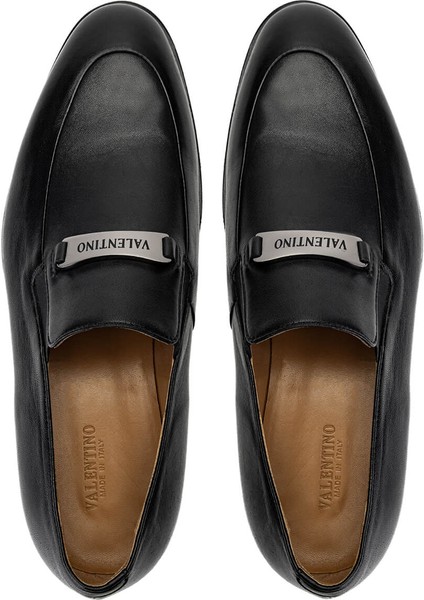 Valentıno Erkek Hakiki Deri Siyah Loafer Ayakkabı 667 19158 Erk Ayk Y23 Black indirimleri