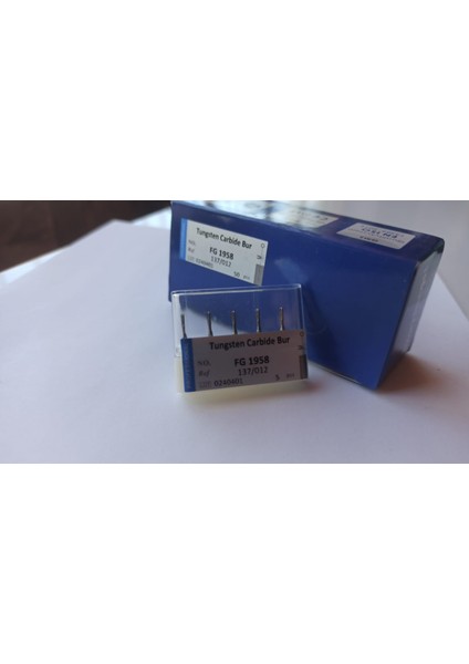 Fg 1958 Serisi FG1958 Tungsten Karbür Freze Dental Fg #1958 Metal Kesici Karbür Freze 5 Adet/1 Kutu Matkap Yüksek Hızlı Stomatoloji Departmanı Diş Lab Taşlama Aracı