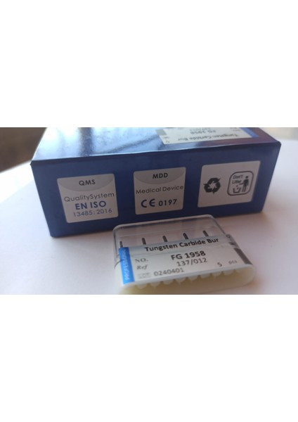 Fg 1958 Serisi FG1958 Tungsten Karbür Freze Dental Fg #1958 Metal Kesici Karbür Freze 5 Adet/1 Kutu Matkap Yüksek Hızlı Stomatoloji Departmanı Diş Lab Taşlama Aracı fiyatları
