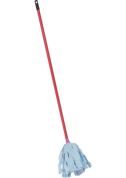 Standart Mop Temizlik Kovalarıyla Uyumlu Sap ve Paspas Seti, 120 cm Vidalı Metal Sap + Papatya Paspas fiyatları
