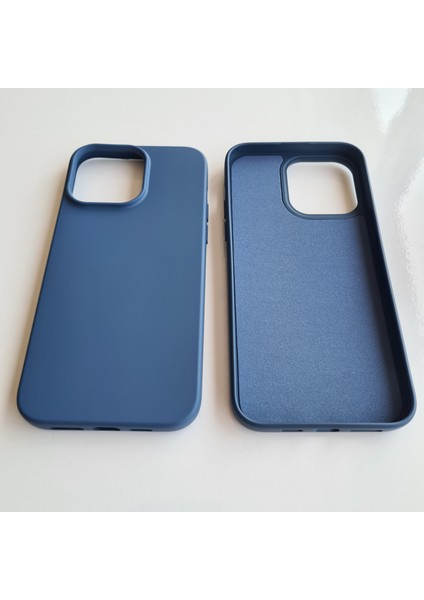 İphone 14 ProMax İle Uyumlu İçi Kadife Esnek Silikon Lansman Kılıf modelleri