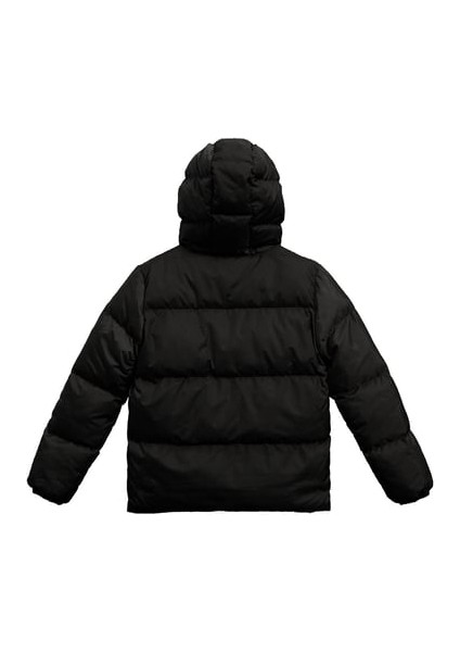 Cedric Siyah Çocuk Puffer Mont modelleri