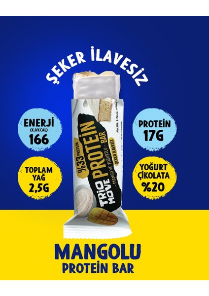 Trıo Move %33 Proteın Bar Mango ve Yoğurt 50 gr modelleri