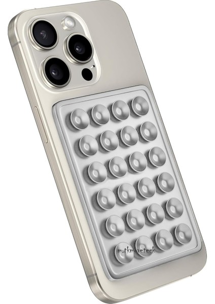 Yüksek Kaliteli Tüm Cihazlar ve Yüzeyler ile Uyumlu Vakumlu Telefon Tutucu Ayna Duvar Cama Yapışan - Apple Samsung Xiaomi Honor Huawei Universal Telefon Tutucu