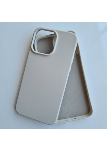 İphone 14 ProMax İle Uyumlu İçi Kadife Esnek Silikon Lansman Kılıf