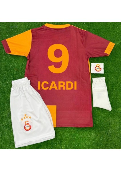 Galatasaray 2026 Iç Saha Icardı Çocuk Forması 4lü Set