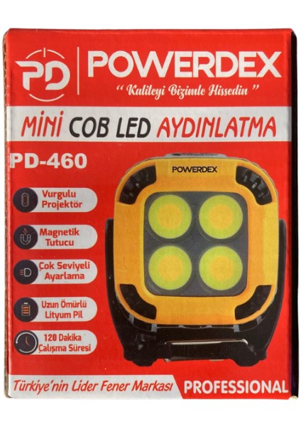 PD‑460 Cob Mini Şarjlı Kamp Lambası – Manyetik Anahtarlık Işıldak fiyatları