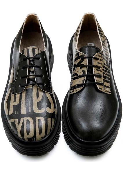 Kadın Vegan Deri Siyah Günlük Ayakkabı - Expression Tasarım fiyatları