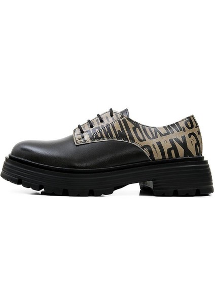 Kadın Vegan Deri Siyah Günlük Ayakkabı - Expression Tasarım modelleri