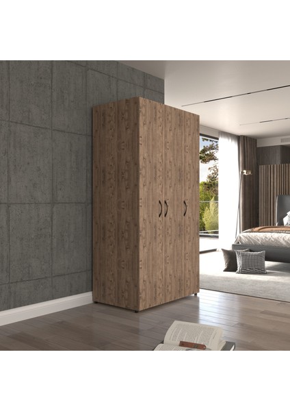 Doruk 3 Kapaklı Çam Elbise Dolabı Çok Amaçlı Dolap 90 Cmgenişlik modelleri