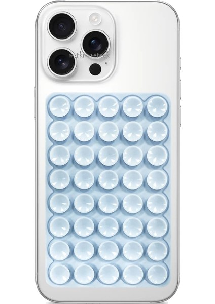 Yüksek Kaliteli Tüm Cihazlar ve Yüzeyler ile Uyumlu Vakumlu Telefon Tutucu Ayna Duvar Cama Yapışan - Apple Samsung Xiaomi Honor Huawei Universal Telefon Tutucu