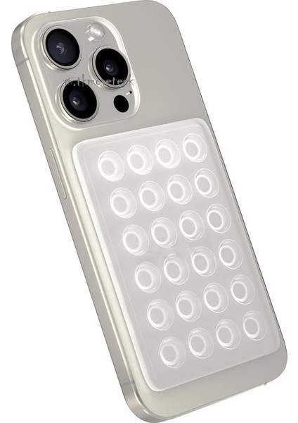 Yüksek Kaliteli Tüm Cihazlar ve Yüzeyler ile Uyumlu Vakumlu Telefon Tutucu Ayna Duvar Cama Yapışan - Apple Samsung Xiaomi Honor Huawei Universal Telefon Tutucu