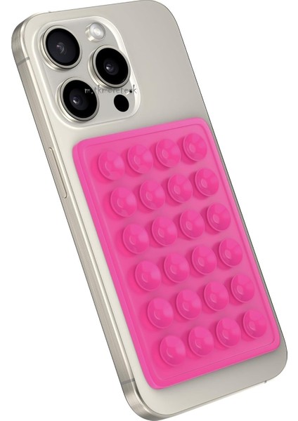 Yüksek Kaliteli Tüm Cihazlar ve Yüzeyler ile Uyumlu Vakumlu Telefon Tutucu Ayna Duvar Cama Yapışan - Apple Samsung Xiaomi Honor Huawei Universal Telefon Tutucu