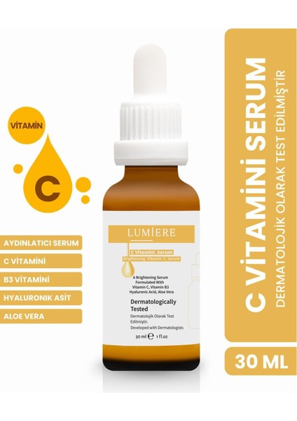 Nemlendirici C Vitamini Serum