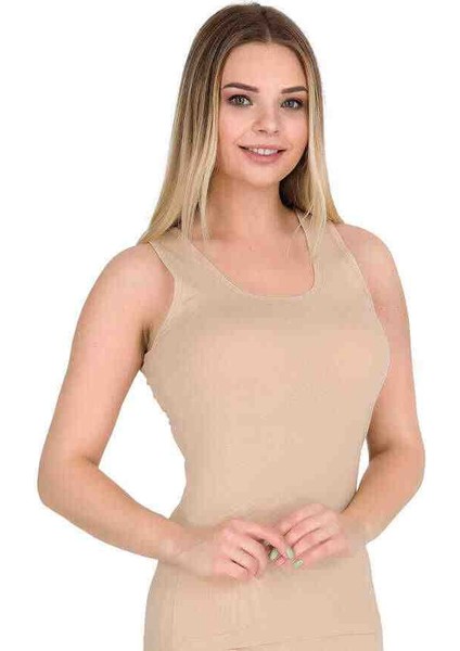 8080 Modal Bayan Kalın Askılı Atlet 2 Adet