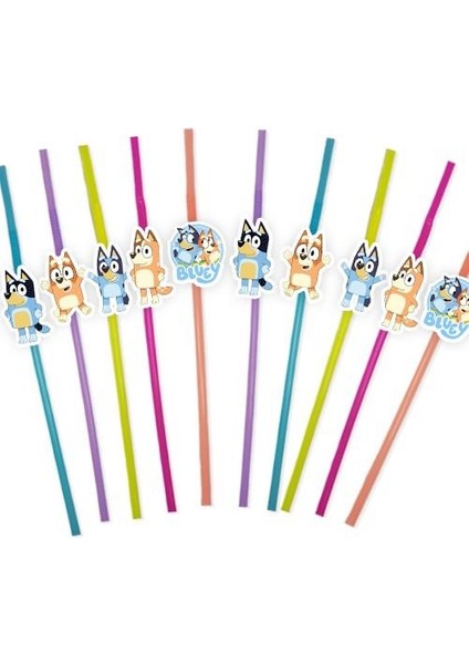 Bluey Artistik Pipet 10 Adet fırsatları