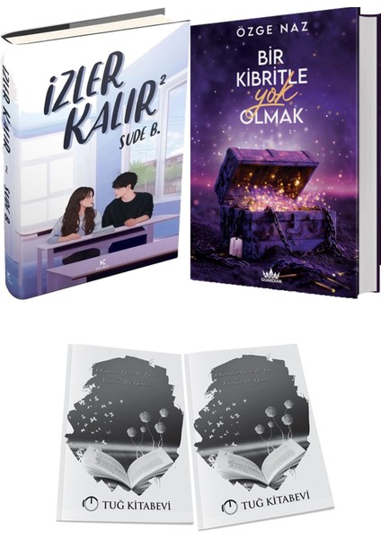 Bir Kibritle Yok Olmak 3 Ciltli ve Izler Kalır 2 Ciltli Sude B. 2li Set + Hediyeli