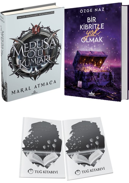 Bir Kibritle Yok Olmak 3 Ciltli ve Medusanın Ölü Kumları 4 Ciltli Maral Atmaca 2li Set + Hediyeli