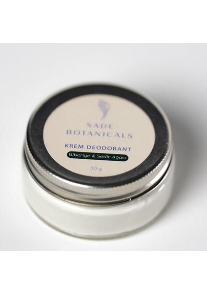 Krem Deodorant - Biberiye & Sedir Ağacı