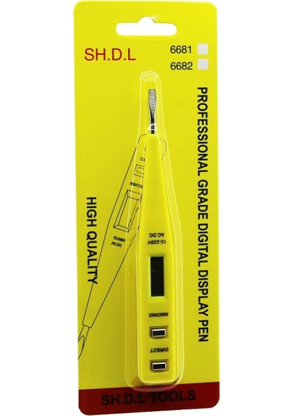 Dijital Elektrik Kontrol Kalemi 12-220V (4887)