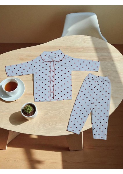 Kalp Desenli Bebek Pijama fiyatları