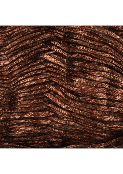 Happy Fiore Parlak Örgü İpi 100gr / 230mt | Yünlü El Örgü İpliği - Açık Kahverengi fiyatları