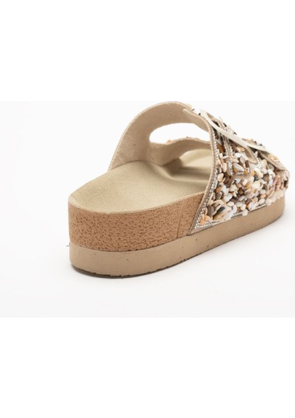 Morena Taş Detaylı Tokalı Terlik fiyatları