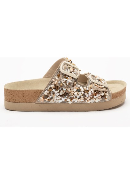 Morena Taş Detaylı Tokalı Terlik fırsatları