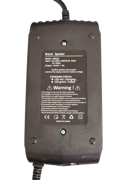 Onvo OV-011 Uyumlu Hızlı Şarj Cihazı 54.6V 3A – Fanlı Soğutmalı, Güvenli ve Yüksek Performanslı modelleri