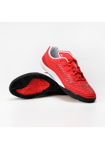 Kipsta Çocuk Futsal/salon Ayakkabısı - Kırmızı/siyah - Ginka 500 fırsatları