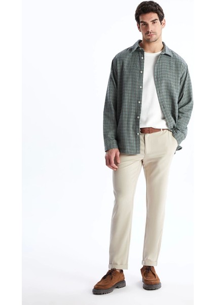 Lcw Vision Bej Slim Fit Erkek Pantolon