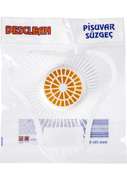 6 Adet Pisuvar Koku Giderici Süzgeç Tam 70GR Koku Içerir Kireç Önler